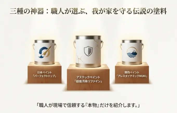 2025年人気のベスト③
塗料の紹介