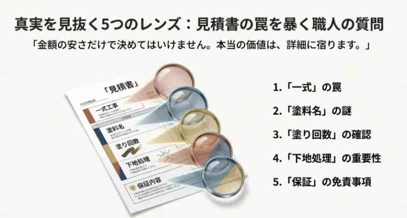 見積書の罠を見抜くための質問５選