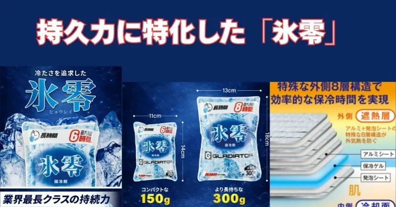 持久力特化の「氷零」